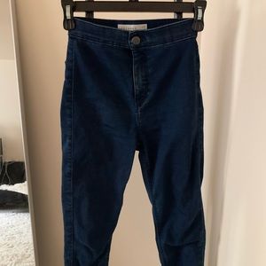 topshop joni jeans size 24